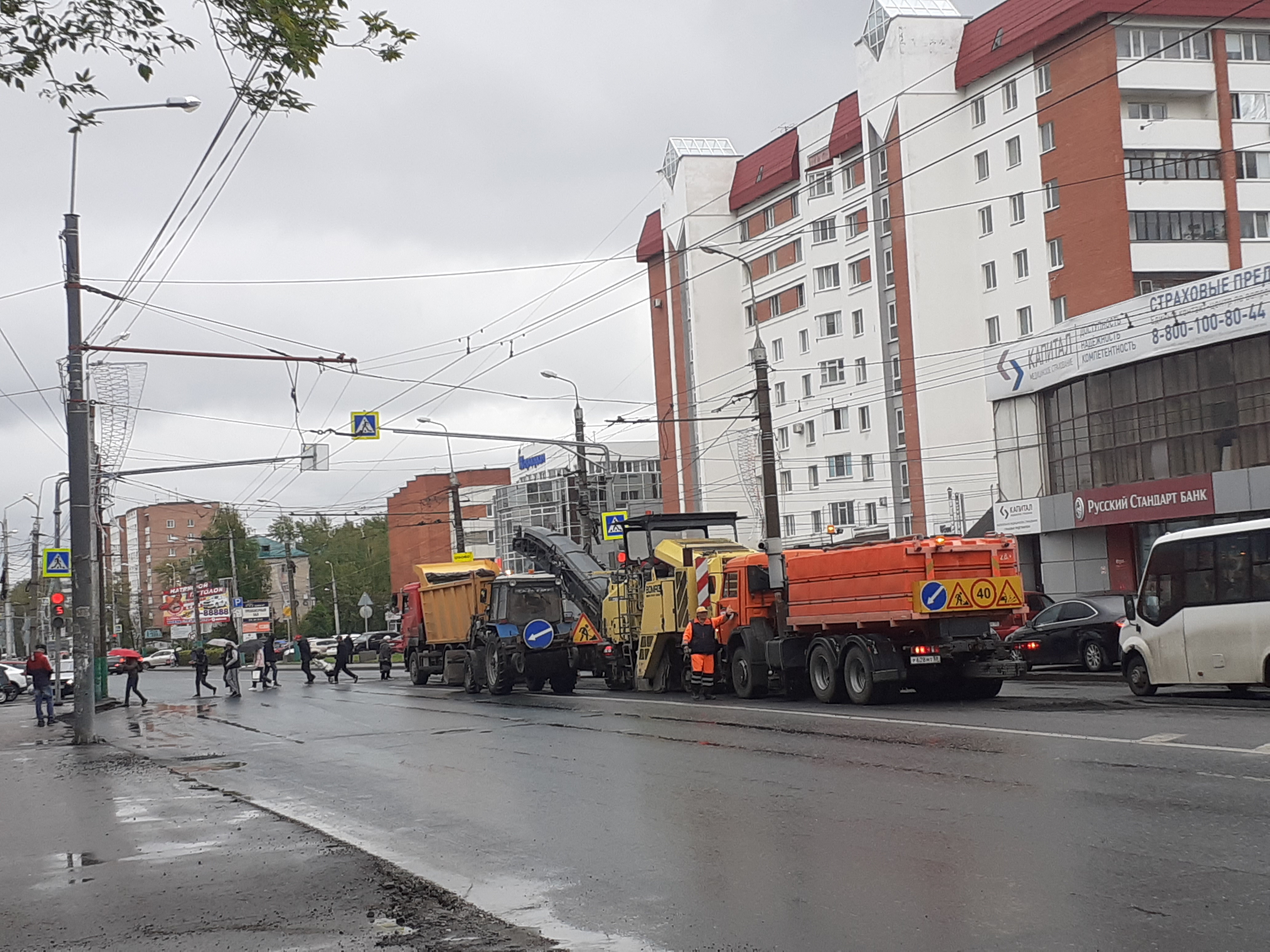В Пензенской области дорожные работы завершены на 4 ремонтных объектах