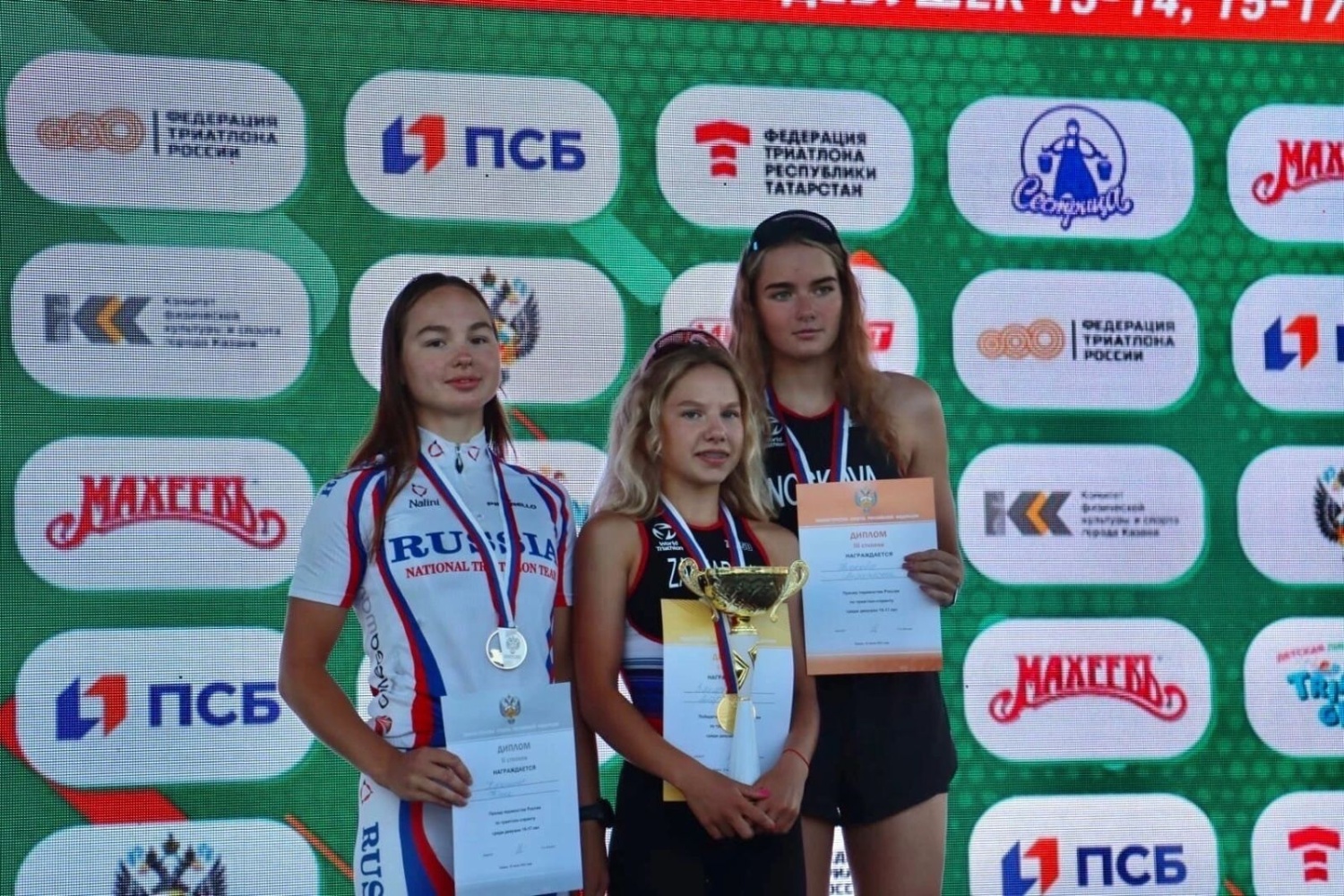Пензенская спортсменка выиграла «бронзу» на первенстве России по триатлону