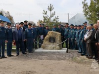 В Пензенской области торжественно открыли памятный камень