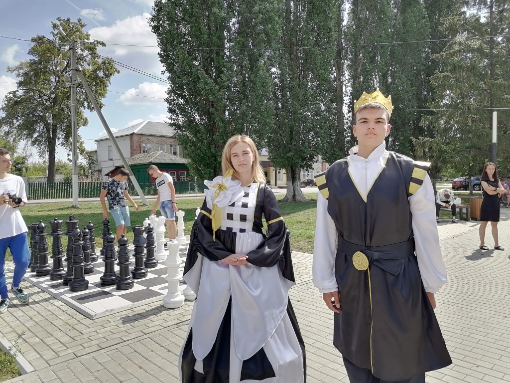 На уличной шахматной площадке р.п. Башмаково прошло досуговое мероприятие