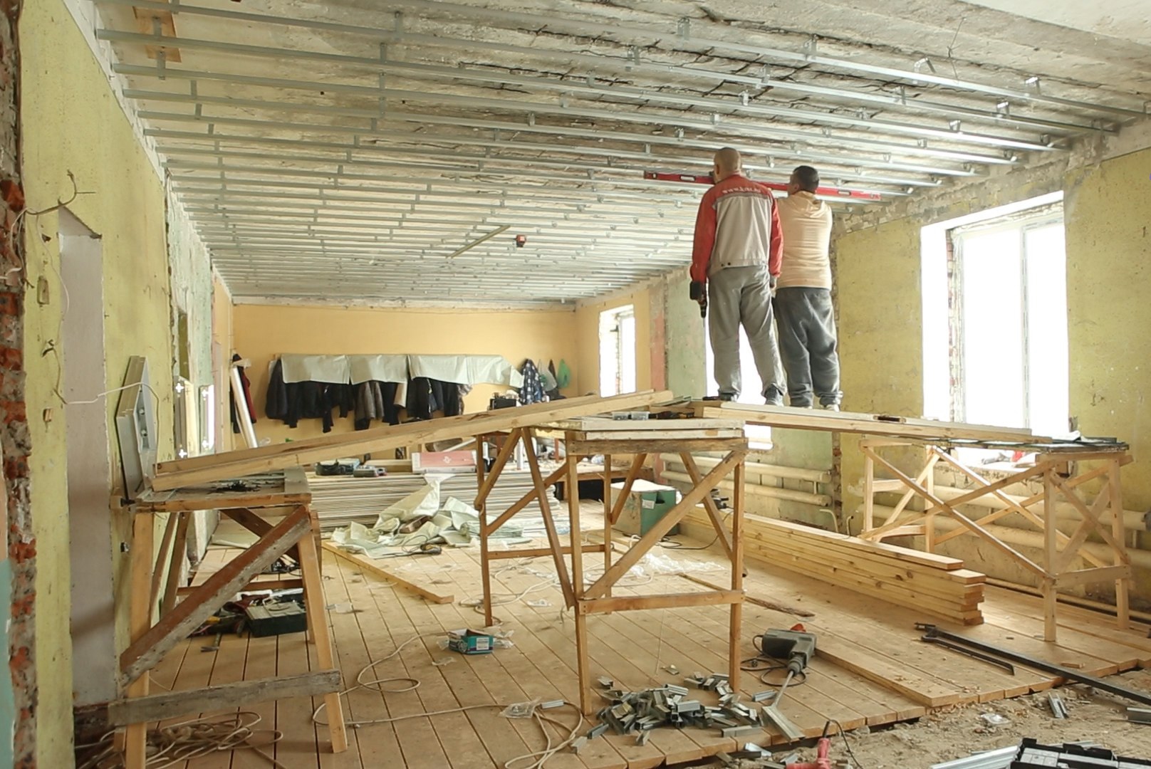 В Вадинском районе ведётся ремонт сельского Дома культуры