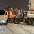 МБУ «Пензавтодор» продолжает убирать снег в круглосуточном режиме