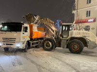 МБУ «Пензавтодор» продолжает убирать снег в круглосуточном режиме