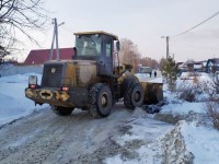 Территории частных секторов Первомайского района Пензы очистили от снега