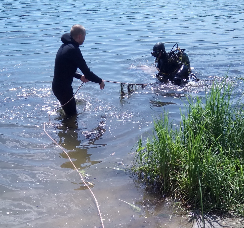 Спасатели ГУ ППСЦ выезжали на Валяевский пруд в Пензенский район
