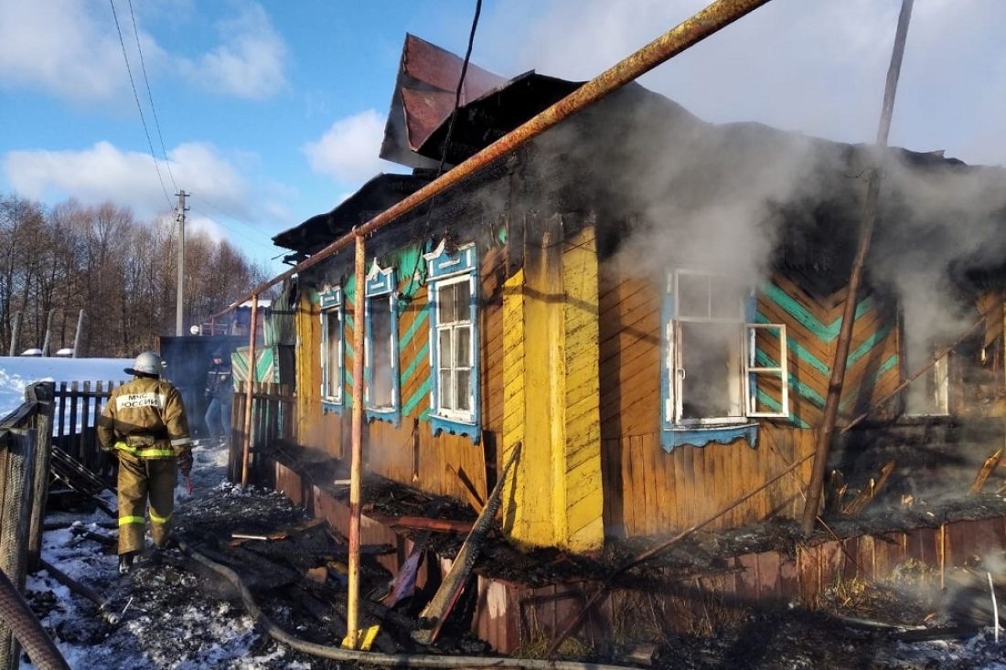 В пожаре в Пензенской области погиб мужчина