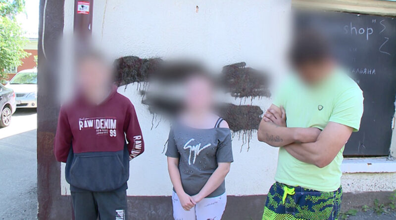 Задержаны трое пензенцев, которые рисовали граффити с рекламой наркомагазина