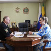 Олег Мельниченко провел рабочую встречу с Марией Львовой-Беловой