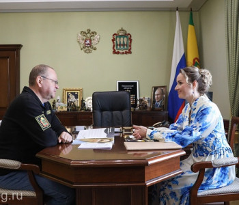 Олег Мельниченко провел рабочую встречу с Марией Львовой-Беловой