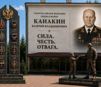 В Пензе возводят мемориал, посвященный Герою России Валерию Канакину