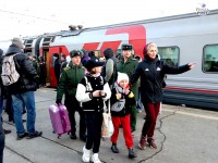Более 800 детей и сопровождающих их лиц прибыли в Пензу из Белгорода. Видеофильм события