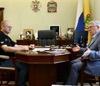 Мельниченко обсудил с Рязанским подготовку к XI Спартакиаде пенсионеров