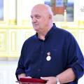 Пензенский краевед Игорь Шишкин получил из рук митрополита Серафима нагрудный знак «За благие дела» II степени