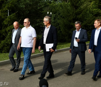 Вадинский район с рабочим визитом посетил Олег Мельниченко