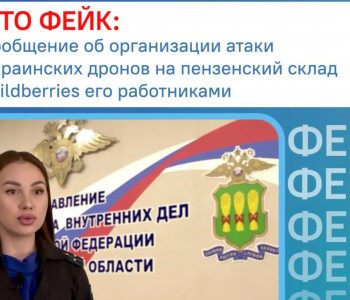 В Пензенской области распространяют фейки в связи с атакой БПЛА на склад компании Wildberries