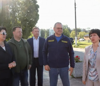 Олег Мельниченко посетил с рабочим визитом Чемодановку