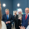 Олег Мельниченко и митрополит Серафим посетили Пензенский казачий институт технологий
