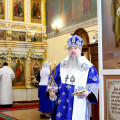 В Покровском соборе Пензы освятили новый иконостас и рукоположили диакона Серафима Яворского