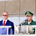 Алексей Волков и Олег Мельниченко приняли участие в торжественном построении курсантов ПАИИ