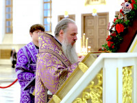 Митрополит Серафим совершил всенощное бдение в Спасском кафедральном соборе Пензы